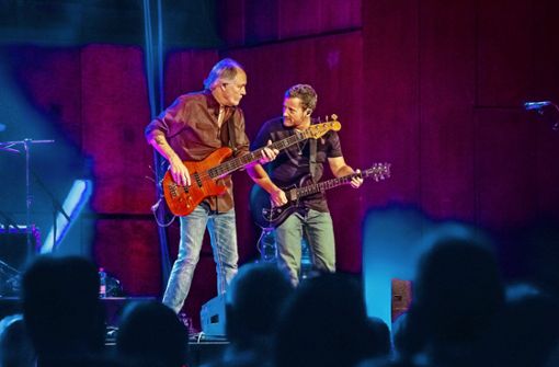 Wayne Nelson (links) und Greg Hind am Sonntag im Beethovensaal Foto: Lichtgut/Julian Rettig