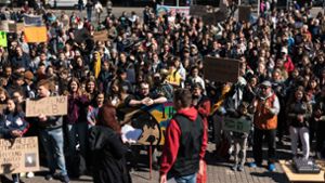 Auch in Stuttgart streiken Schüler regelmäßig für den Klimaschutz. Foto: Lichtgut/Max Kovalenko