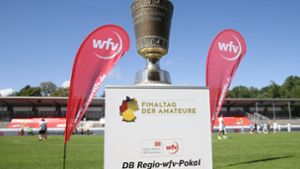 Diese Trophäe gibt es am Samstag in Stuttgart im  Endspiel des WFV-Pokals zu gewinnen. Foto: Baumann