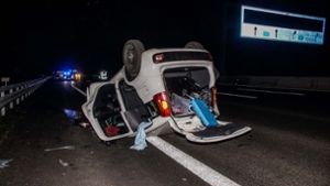 Am Mittwochabend ist es zu einem schweren Unfall auf der A8 bei Leonberg gekommen. Foto: SDMG/Dettenmeyer