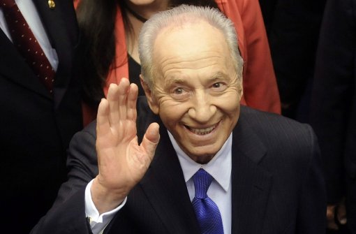 Shimon Peres ist 93 Jahre alt geworden, hier eine Aufnahme aus dem Jahr 2009. Foto: dpa