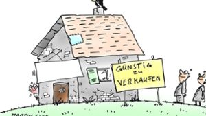Häuser halten nicht ewig – auch an die Reparaturen sollte man vor dem Kauf schon denken. Foto: picture-alliance / dieKLEINERT.d/Martin Guhl