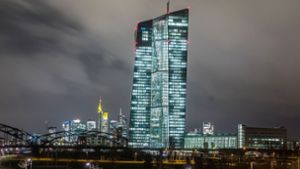 Der Leitzins im Euroraum bleibt auf dem Rekordtief von null Prozent. Das beschloss der Rat der Europäischen Zentralbank (EZB). Foto: dpa