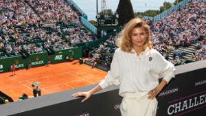 Zendaya bei einem Fototermin für den Film Challengers beim Monte Carlo Tennis Masters Turnier in Monaco. Foto: Daniel Cole/AP/dpa