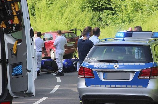Bei einem Unfall in Münsingen ist ein 23 Jahre alter Motorradfahrer ums Leben gekommen. Foto: 7aktuell