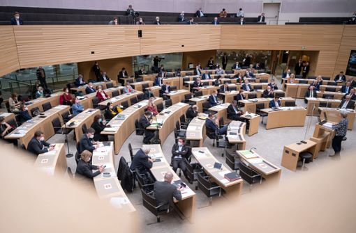 Wer darf künftig hier im Landtag den Wahlkreis Stuttgart III vertreten? Foto: dpa/Sebastian Gollnow