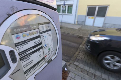 Könnten bald verschwinden: Parkautomaten in Ludwigsburg. Foto: factum/Granville