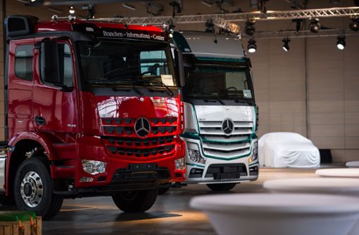 Die Daimler AG trennt sich in Mercedes Benz und Daimler Trucks. Foto: Lichtgut/Max Kovalenko