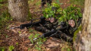 Die Bundeswehr hat Probleme, genügend Soldaten zu finden. Es gibt allerdings noch einige Reservisten. Foto: Christoph Schmidt/dpa