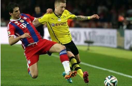 Zum sechsten Mal seit der Wiedereinführung des Supercups treffen am Samstag der FC Bayern und Borussia Dortmund aufeinander. Foto: dpa