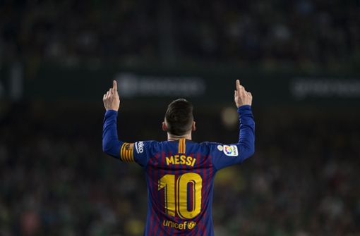 Der Topverdiener des Sports: Lionel Messi Foto: AFP
