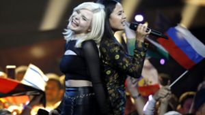 Der deutsche Beitrag konnte nicht überzeigen. Das Pop-Duo S!ster und ihr Lied „Sisters“ waren ein Flop aus dem Lehrbuch. Foto: AP