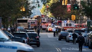 Acht Menschen kamen bei dem Attentat in New York ums Leben. Foto: AFP