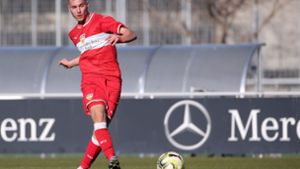Trifft für den VfB Stuttgart II gegen den FSV Mainz 05 II: David Tomic. Foto: Baumann