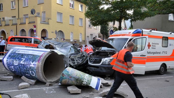 So viele Unfälle wie noch nie in Stuttgart