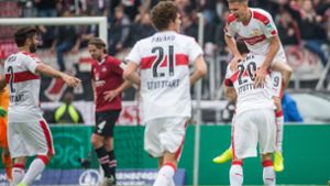 Der VfB Stuttgart hat sein Auswärtsspiel beim 1. FC Nürnberg mit 3:2 gewonnen. Foto: Bongarts