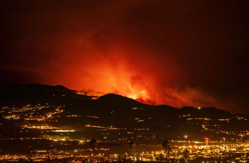 Waldbrände auf Teneriffa. Foto: dpa/Arturo Rodriguez