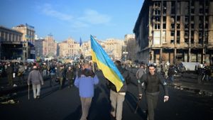Hier einige Bilder vom Freitag aus Kiew. Foto: Getty Images Europe