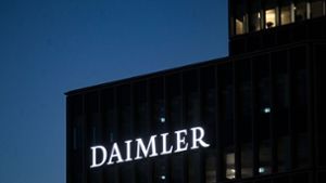 Verkaufseinbruch bei Daimler (Symbolbild) Foto: dpa/Marijan Murat