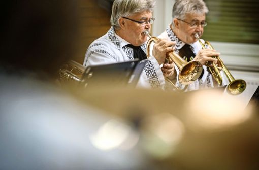 In der Blaskapelle der  Siebenbürger Sachsen spielen die Mitglieder aus unterschiedlichen Motivationen heraus mit. Foto: Gottfried Stoppel