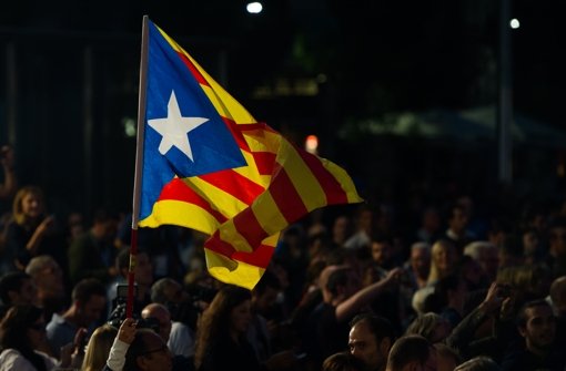 In Barcelona jubeln die Befürworter der katalonischen Unabhängigkeit über den Wahlsieg. Foto: Getty Images Europe