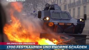 Feuer, Panzer und Verletzte: Paris ist im Ausnahmezustand. Foto:  