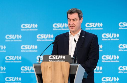 Bayerns Ministerpräsident Markus Söder (CSU) kündigte die Maßnahmen am Freitag an. Foto: dpa/Matthias Balk
