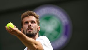 Oscar Otte ist in Wimbledon ausgeschieden. Foto: AFP/ADRIAN DENNIS