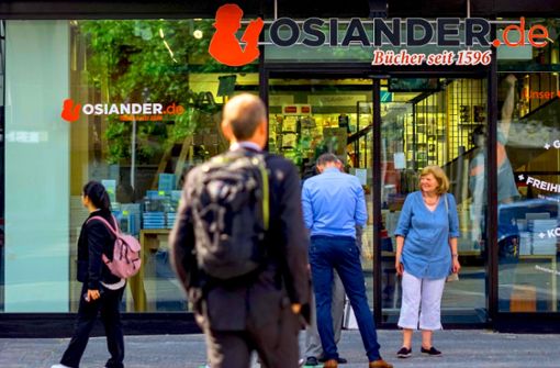 Cyber-Attacke auf  Osiander-Filialen wie jene am Stuttgarter Marktplatz Foto:  