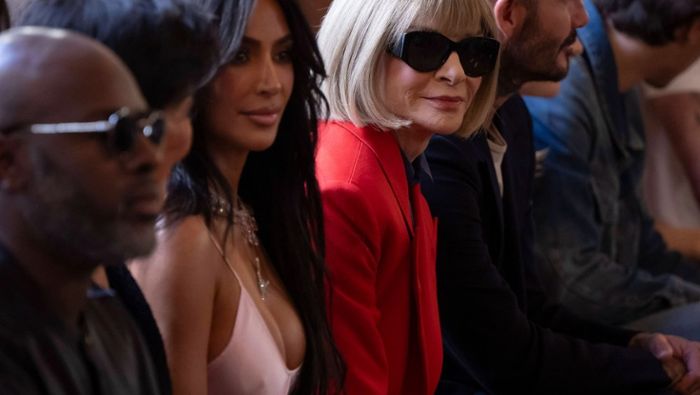 Wollte Anna Wintour nicht neben Kim Kardashian sitzen?