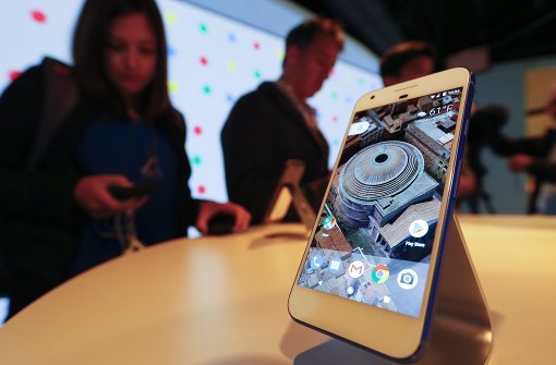 Das hauseigene Smartphone von Google, Pixel. Foto:  