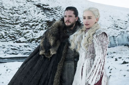 Nein, wir sind nicht bei „Bauer sucht Frau“: Das Glück von Jon Snow (Kit Harington) und Daenerys Targaryen (Emilia Clarke) bleibt sehr gefährdet. Foto: Sky