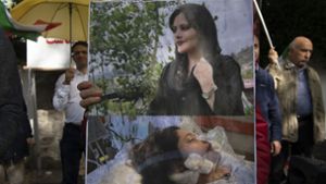Der gewaltsame Tod der kurdischstämmigen Iranerin  Masha Amini vor einem Jahr war Auslöser von massiven Unruhen. Foto: dpa/Paul Zinken