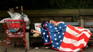 In der Wirtschaftskrise sind viele Amerikaner abgestürzt. Foto: AFP/Spencer  Platt
