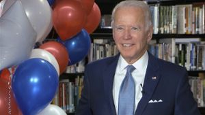 Joe Biden wurde offiziell  zum Präsidentschaftskandidaten der Demokraten nominiert. Foto: dpa/Uncredited