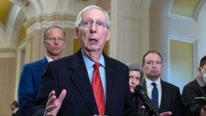 Der Republikaner Mitch McConnell will im November von seinem Spitzenamt im US-Senat zurücktreten. Foto: Jose Luis Magana/AP/dpa