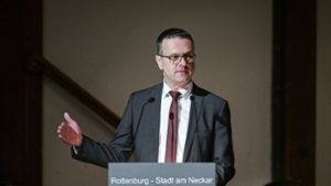 Rottenburgs OB Stephan Neher muss in die Stichwahl. (Archivbild) Foto: IMAGO/ULMER Pressebildagentur/IMAGO/ULMER