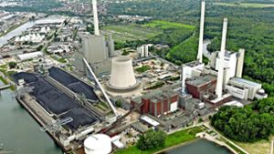 Das Rheinhafen-Dampfkraftwerk in Karlsruhe Foto: EnBW