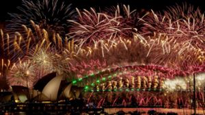 So begrüßte Sydney das Neue Jahr. Foto: AFP/IZHAR KHAN