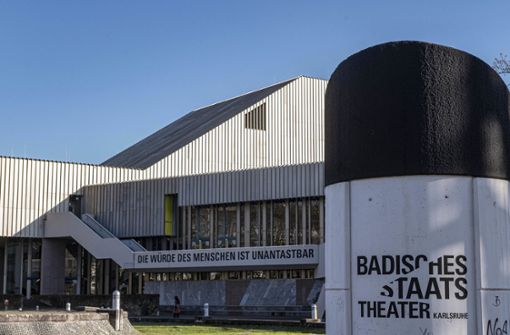 Das Badische Staatstheater in Karlsruhe. Foto: dpa/Uli Deck