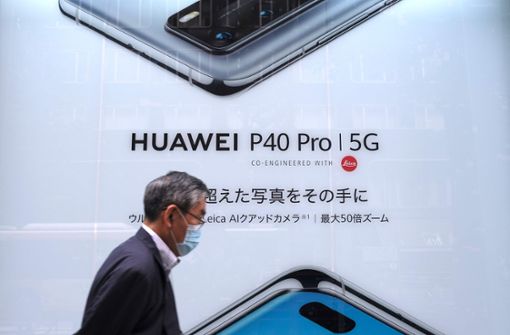 Der chinesische Konzern Huawei  hat in der Rangliste der  wichtigsten Patentanmelder  deutlich aufgeholt. Foto: AFP/Kazuhiro Nogi