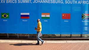 In Johannesburg beraten drei Tage lang die Brics-Staaten. Foto: AFP/GIANLUIGI GUERCIA