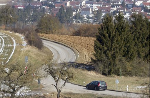 Zu schmal: die Kreisstraße K1063 führt von Aidlingen nach Grafenau. Foto: Archiv/factum/Granville