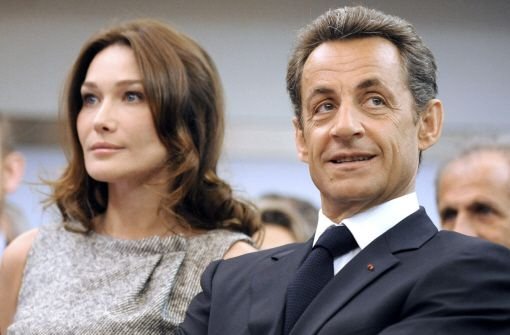 Drei- statt Zweisamkeit: Carla Bruni und Nicolas Sarkozy sind am 19. Oktober Eltern einer kleinen Tochter geworden. Foto: dpa