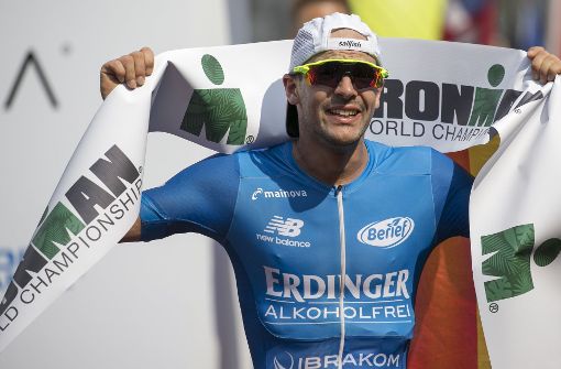 Patrick Lange gewinnt den Ironman Hawaii 2017 – seit 2014 siegte stets ein deutscher Triathlet bei der Weltmeisterschaft Foto: AP
