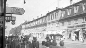 Die Königstraße nahe des Stuttgarter Hauptbahnhofs – eines von rund 12 000 Bildern, die wir in unserem Projekt „Stuttgart 1942“ veröffentlichen.Foto:Stadtarchiv Stuttgart Foto:  