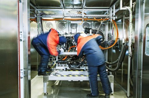 Im bisherigen Hauptwerk in Kirchheim-Nabern wird seit Jahren an der Entwicklung der Brennstoffzellentechnologie zur Marktreife  gearbeitet. Foto: Daimler AG/Global Communication