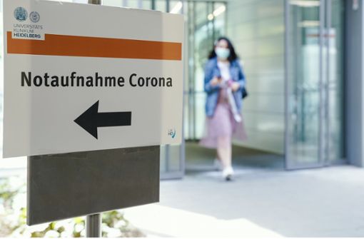 Die Kliniken im Land haben noch genügend Platz für Corona-Patienten. Foto: dpa/Uwe Anspach