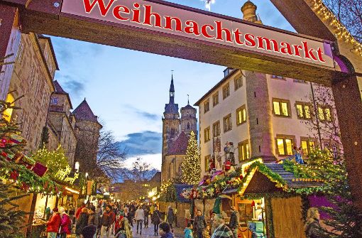 Der Stuttgarter Weihnachtsmarkt ist am Mittwochabend eröffnet worden. Foto: Lichtgut/Leif Piechowski