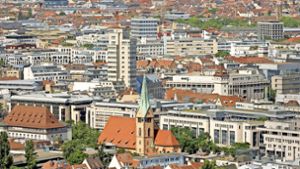 Wohnort Stuttgart: Die Nachfrage nach Wohnungen ist groß, die Bereitstellung von bezahlbarem Wohnraum ist eine Dauersorge. Foto: Lichtgut/Julian Rettig